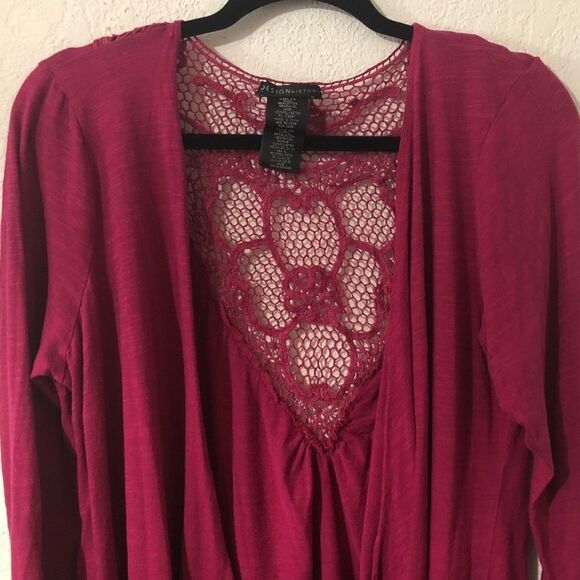 Design History Raspberry Cardigan Size XXL - Picture 2 of 7
